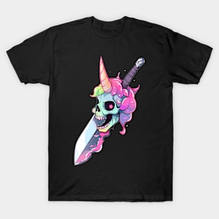 Rave Zombie Unicorn EDM Festival DJ T-Shirt